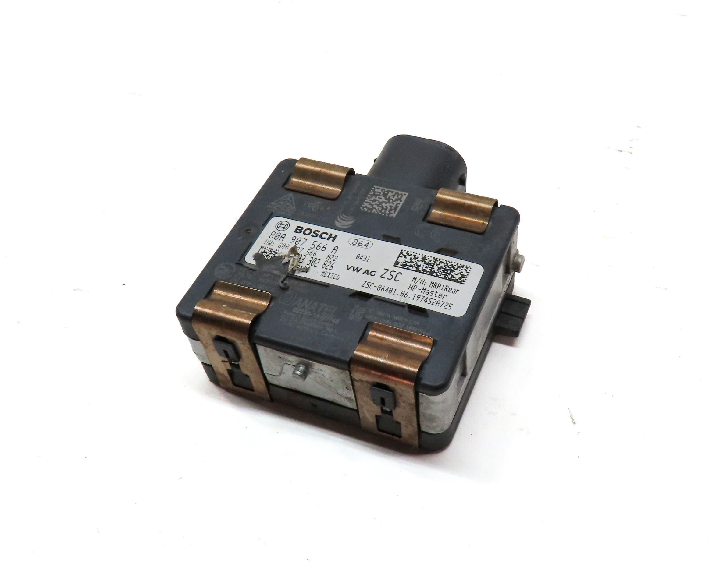 18-23 AUDI Q5 SQ5 (FY 80A) RIGHT PASSENGER BLIND SPOT RADAR SENSOR MODULE MASTER — exact item pictured